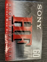 2 New Sony HF-60 Blank Cassette Tapes - $3.99