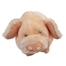 Vintage 1984 R Dakin Mini Plush Pink Pig Stuffed Animal Lovey 5.5 x 4&quot; - £9.13 GBP