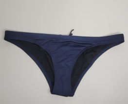 Nike Swim Womens Size XL Navy Blue Swoosh Bikini Bottoms NEW - £15.17 GBP