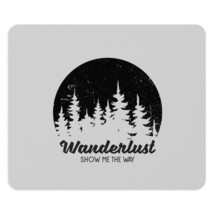 Wanderlust Mouse Pad - Black and White Nature Design, Non-Slip Neoprene,... - $17.51