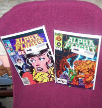 lot of {2} marvel comic books [alpha  flight} - £8.68 GBP