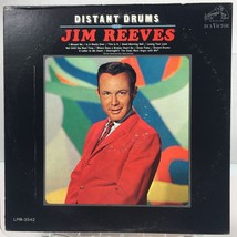 Jim Reeves Distant Drums Vinyl Record Album RCA Victor LPM3542 Mono 1966 Country - £7.68 GBP