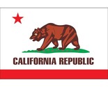 California Republic 4&#39;x6&#39; Polyester Flag - £10.17 GBP