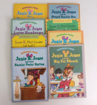 Lot of 8 Junie B. Jones Paperback Scholastic Paperback Books By Barbara Parks - £12.39 GBP