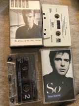 Cassette lot The Dream of the Blue Turtles by Sting Peter Gabriel So - £5.51 GBP