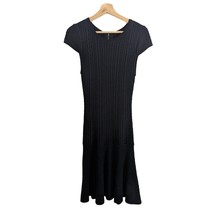 Alice + Olivia Employed Navy Sweater Dress Drop Waist Wool Size Small *F... - £19.77 GBP