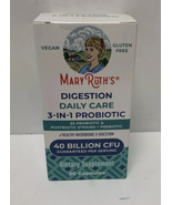 Mary Ruth&#39;s 3-in-1 Digestive Probiotic 30 Capsule 40 Billion CFU Exp 01/... - $310.28 MXN