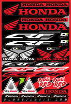 D&#39;COR Decal Sheet 12mm Honda CRF 40-10-100 - £17.54 GBP
