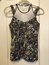 Lululemon Athletica Running In The City Floral Tank Top Size 6 Nwt! - £34.02 GBP