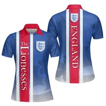 England National Football Team FIFA Women&#39;s World Cup 2023 Soccer Polo Shirt   - £37.01 GBP+
