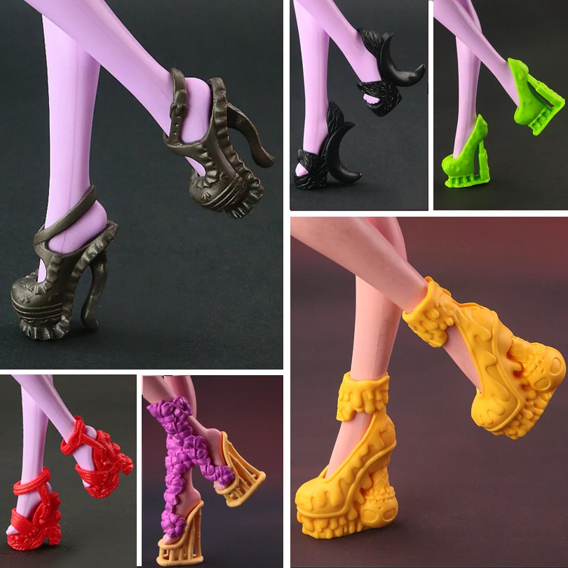 2023 New Fashion long boots  shoes For Monster High Doll Cute  Doll accessories - £8.04 GBP+