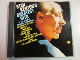 Stan Kenton&#39;s Greatest Hits Cd Jazz Big Band Swing Cdp 7 484372 2/DIDIX 2415 Oop - £13.19 GBP