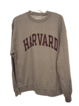 VINTAGE Champion Harvard Classic Heritage Sweatshirt in Grey Sz Medium - £41.26 GBP