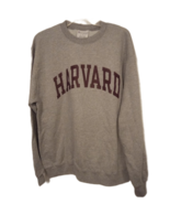 VINTAGE Champion Harvard Classic Heritage Sweatshirt in Grey Sz Medium - £40.16 GBP