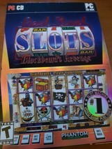 Reel Deal Slots Blackbeard&#39;s Revenge PC CD-ROM Software Rated T-Teen Phantom EFX - $3.75