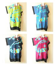 KG47 Gecko Women Caftan Kimono Abaya Hippy Women Long Maxi Dress - up to 7X - $29.90
