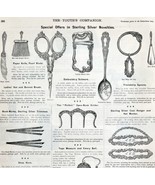 Sterling Silver Household Novelties 1897 Advertisement Victorian Full Pa... - £31.37 GBP