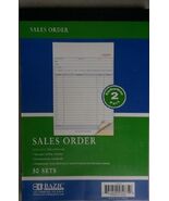 Lot 10 pack 2 Part Carbon-less Sales Order Books Receipt Form Invoice 50... - $22.12