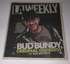 David Faustino L.A. Weekly Newspaper 2011 Bud Bundy Married With Children* - $379.96 MXN