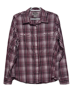 Wrancher by Wrangler Women&#39;s Long Sleeve Pearl Snap Button Front Blouse ... - $18.70