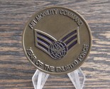 USAF Air Mobility Command Year Of The Enlisted Force Challenge Coin #6X - $10.88