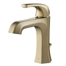 KRAUS Esta Single Handle Bathroom Faucet with Lift Rod Drain in Brushed ... - £101.09 GBP