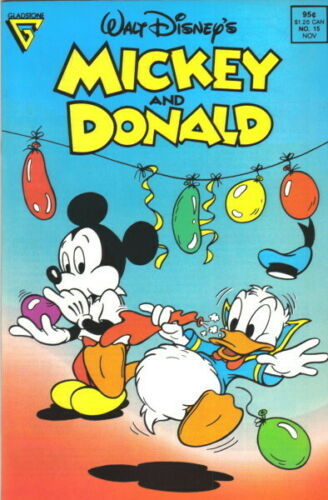 Primary image for Walt Disney's Mickey and Donald Comic Book #15 Gladstone 1989 VERY FN/NEAR MINT