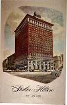 The Statler Hilton, St. Louis, Missouri, vintage post card - £9.71 GBP