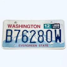 2019 United States Washington Evergreen State Passenger License Plate b7... - $224.29 MXN