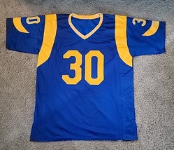 UNBRANDED Lawrence McCutcheon #30 Los Angeles Rams Stitched Jersey - Siz... - £19.18 GBP