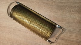 Vintage brass grater for vegetables and fruits. Germany. 1930-40 2 - $39.60