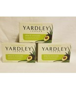 Lot 3 Yardley Soap Aloe &amp; Avocado 4.25oz  - €16,83 EUR