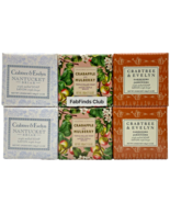 Crabtree &amp; Evelyn Nantucket, Gardeners &amp; Crabapple Triple Milled Soap 6p... - $29.65