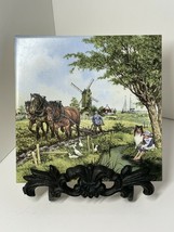 Holland scene tile gorgeous stand not included - £7.58 GBP