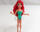 2012 Mattel Disney Princess Little Kingdom Ariel Magiclip 3.75&quot; Mini Doll - $4.84