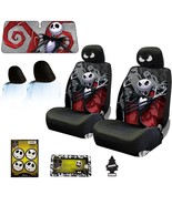 For KIA Car Seat Cover Jack Skellington Nightmare Before Christmas Ghostly - £92.63 GBP
