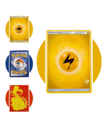 Sun &amp; Moon Pokemon Card (P32): Lightning Energy 48 Pikachu Stamp - $5.90
