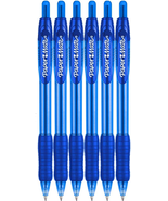 Profile Retractable Ballpoint Pens 1.4Mm Bold Point 6-Count Blue for Sch... - $17.26 CAD