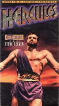 HERCULES (vhs) *NEW* original beefcake Steve Reeves, sword &amp; sandal peplum, OOP - £6.77 GBP