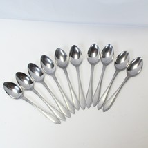 Gense GEN4 Oval Soup Spoons 7 1/2&quot; Lot of 10 Stainless - £38.44 GBP