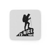 Personalized Photo Coaster - Printed on High-Gloss Polyester | Genuine Cork Bott - £10.75 GBP+