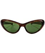 Womens Sunglasses Green Lense Brown Frame Cool Ray Polaroid L20 - $33.65