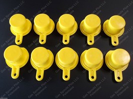10-pk Blitz Yellow Spout Caps &quot;Mr Yellow Cap&quot; BLOW OUT SALE 900092 90009... - £25.25 GBP