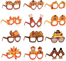  Party favors 24 Pack Turkey Thanksgivings Glasses Photo Props  - £19.82 GBP