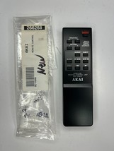 AKAI RC-V84A VCR Remote Control, Black w/ Tracking Control - OEM NOS - $19.75