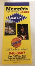 Elvis Presley Memphis Sightseeing Tours Gray Line Travel Brochure BR10 - $7.91