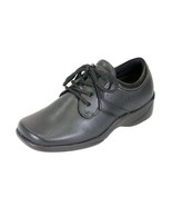  24 HOUR COMFORT Meg Adjustable Wide Width Leather Lace Up Walking Shoes  - $49.95