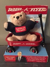Colin Powell Radio Flyer Red Wagon America&#39;s Promise Collection Teddy Bear  - £3.98 GBP