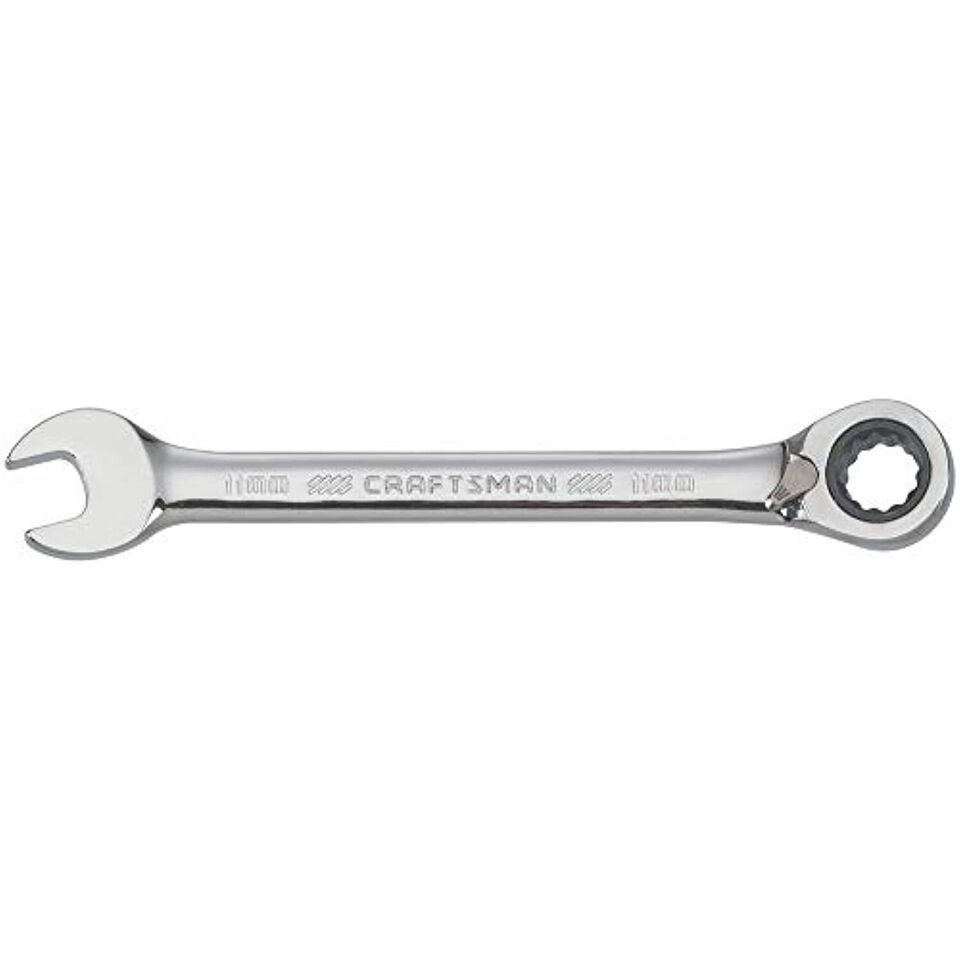CRAFTSMAN Ratcheting Wrench, Metric, Reversible, 11mm, 72-Tooth, 12-Point - $34.02