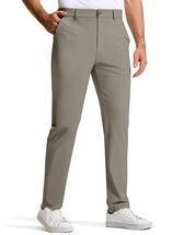 SERAMY Mens Golf Dress Pants Slim Fit Stretch Quick Dry Light Khaki Size 35 - $360.72 SERAMY Mens Golf Dress Pants Slim Fit Stretch Quick Dry Light Khaki Size 35 - $360.72 MXN